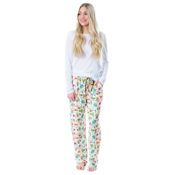 Star Wars Womens' The Mandalorian The Child Tropical Sleep Pajama Pants