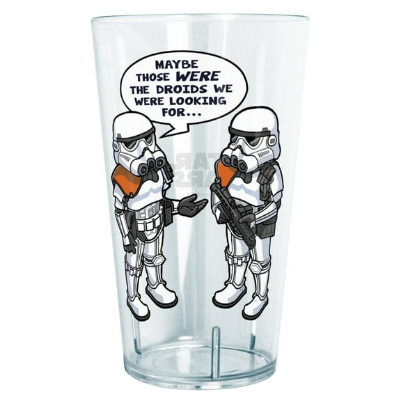 Star Wars Wrong Droids  Tritan Drinking Cup Clear 24 oz.