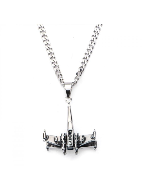X-Wing 3D Pendant Necklace