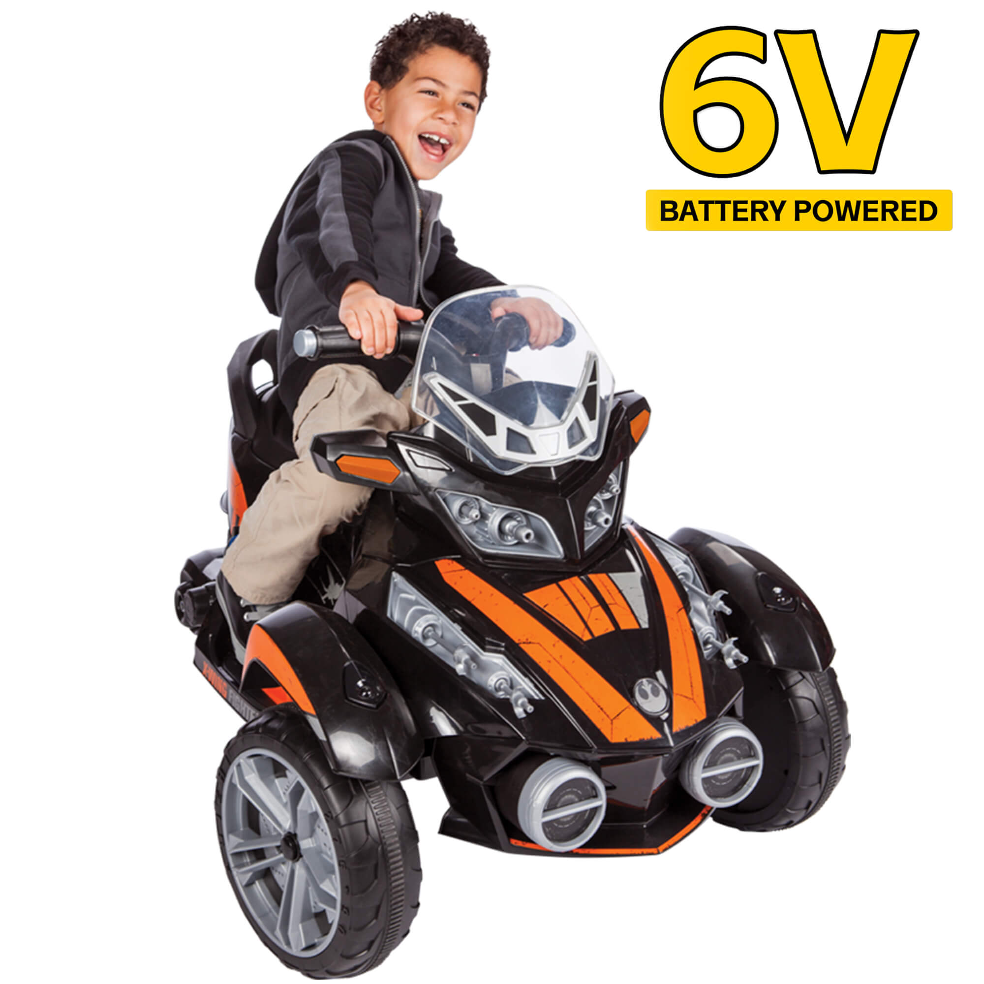 Star Wars X Wing 6V Battery-Powered Electric Ride-On Toy by Huffy - image 1 of 9