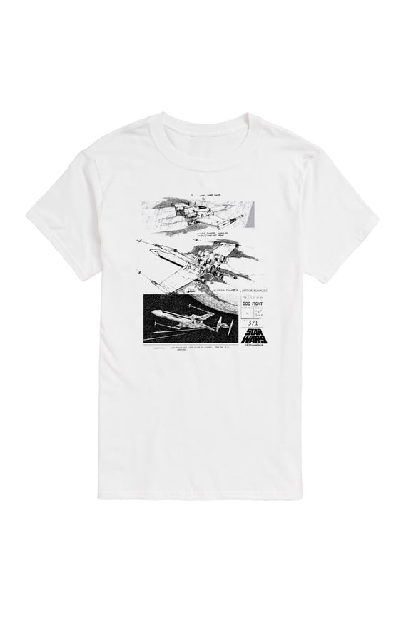 - X-Wing Concept - Men's Short Sleeve Tee