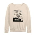 thumbnail image 1 of Star Wars - X-Wing Concept - Women's French Terry Pullover Long Sleeve Shirt, 1 of 4