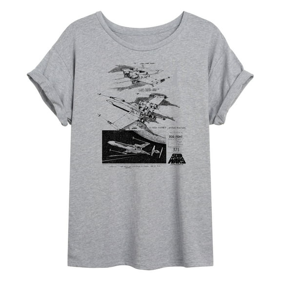 Star Wars - X-Wing Concept - Women's Oversized Tee