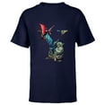 thumbnail image 1 of Star Wars “Y is for Yoda” Ralph McQuarrie Dagobah Painting - Short Sleeve T-Shirt for Kids - Customized-Navy, 1 of 5