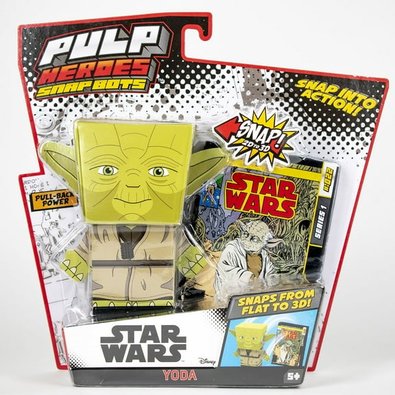 Star Wars YODA SnapBot Pulp Heroes Pull Back