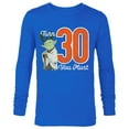thumbnail image 1 of Star Wars Yoda 30th Birthday - Long Sleeve T-Shirt for Men - Customized-Royal, 1 of 5