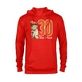 thumbnail image 1 of Star Wars Yoda 30th Birthday - Pullover Hoodie for Adults - Customized-Red Heather, 1 of 5
