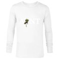 thumbnail image 1 of Star Wars Yoda Best Aunt Lightsaber Gift for Family - Long Sleeve T-Shirt for Men - Customized-White, 1 of 5
