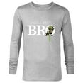 thumbnail image 1 of Star Wars Yoda Best Bro Lightsaber Gift for Brother - Long Sleeve T-Shirt for Men - Customized-Athletic Heather, 1 of 5