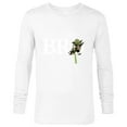 thumbnail image 1 of Star Wars Yoda Best Bro Lightsaber Gift for Brother - Long Sleeve T-Shirt for Men - Customized-White, 1 of 5