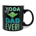 thumbnail image 1 of Star Wars "Yoda Best Dad Ever" Ceramic Mug | Holds 20 Ounces | Toynk Exclusive, 1 of 7