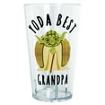 thumbnail image 1 of Star Wars Yoda Best Grandpa Cartoon  Tritan Drinking Cup Clear 24 oz., 1 of 3