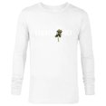 thumbnail image 1 of Star Wars Yoda Best Hermano Lightsaber Gift Familia Spanish- Long Sleeve T-Shirt for Men - Customized-White, 1 of 5