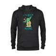 thumbnail image 1 of Star Wars Yoda Best Madre Yoda Chibi Portrait Día de la Madre - Pullover Hoodie for Adults - Customized-Black, 1 of 5