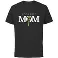 thumbnail image 1 of Star Wars Yoda Best Mom Lightsaber Mother’s Day Gift - Short Sleeve Cotton T-Shirt for Adults - Customized-Black, 1 of 5