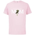 thumbnail image 1 of Star Wars Yoda Best Mom Lightsaber Mother’s Day Gift - Short Sleeve Cotton T-Shirt for Adults - Customized-Soft Pink, 1 of 5