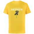 thumbnail image 1 of Star Wars Yoda Best Nephew Lightsaber Gift for Family- Short Sleeve Cotton T-Shirt for Adults - Customized-Yellow, 1 of 5