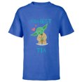 thumbnail image 1 of Star Wars Yoda Best Tía Yoda Chibi Portrait Día de la Madre - Short Sleeve T-Shirt for Kids - Customized-Royal, 1 of 5
