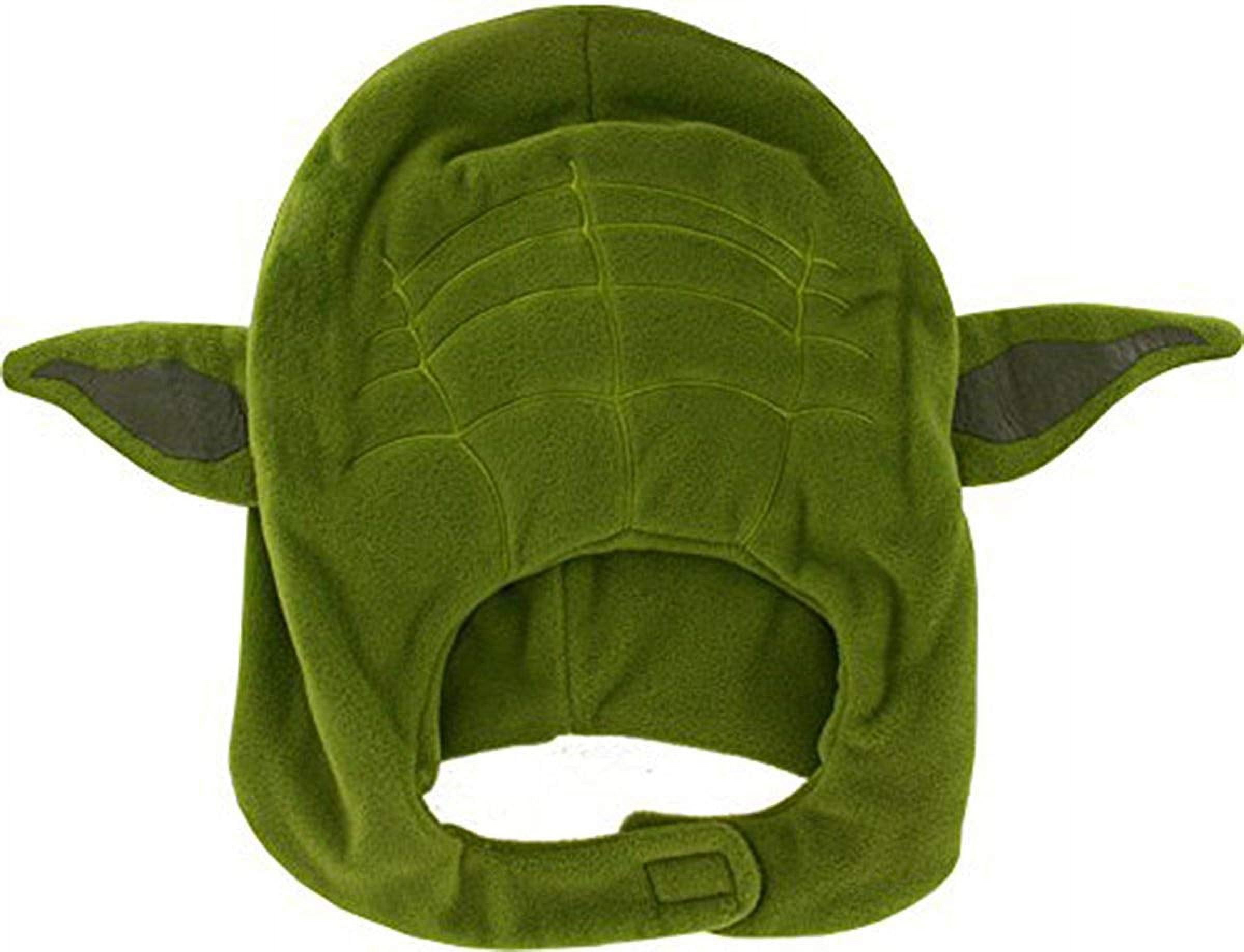 Star Wars Yoda Character 3D Ears Embroidered Men's Costume Mascot Beanie Warm Winter Hat Cap OSFM