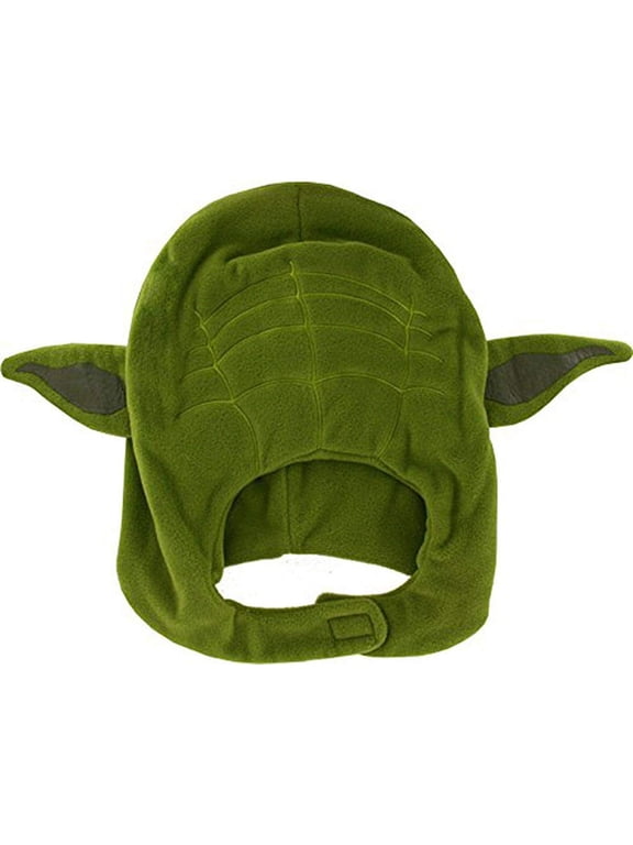 Yoda Character 3D Ears Embroidered Men's Costume Mascot Beanie Warm Winter Hat Cap OSFM