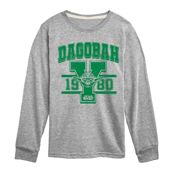 Star Wars - Yoda Dagobah 1980 Boys' Long Sleeve Graphic T-Shirt