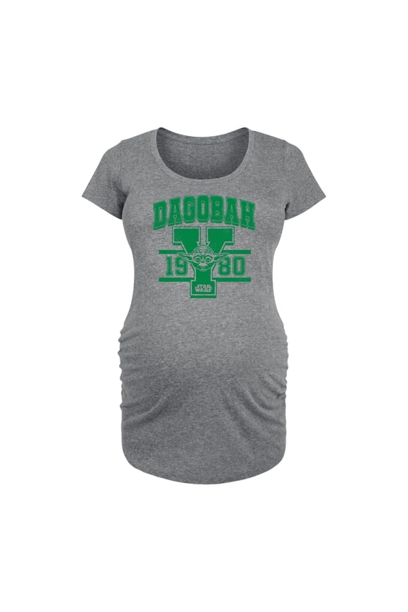 - Yoda Dagobah 1980 - Maternity Scoop Neck Tee