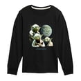 thumbnail image 1 of Star Wars - Yoda Death Star - Toddler And Youth Long Sleeve Tee, 1 of 5