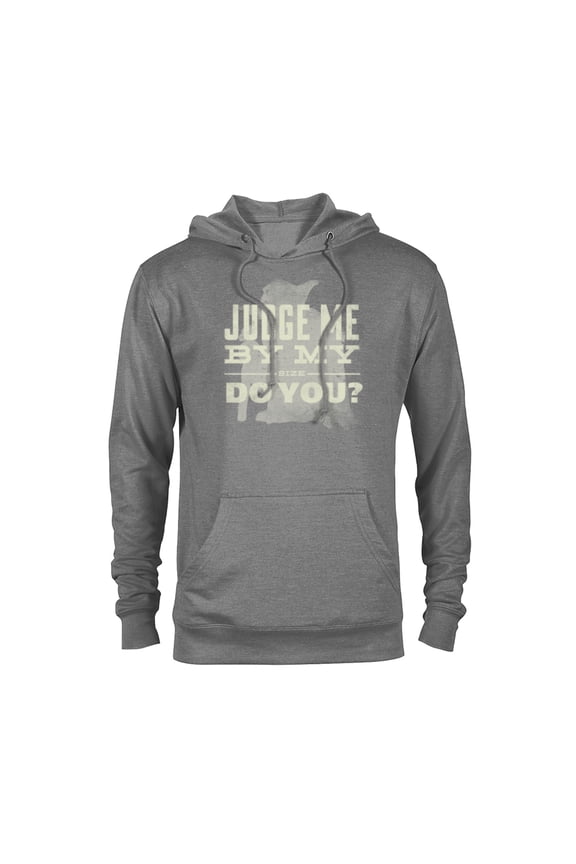 Yoda Do or Do Not There is No Try - Pullover Hoodie for Adults - Customized-Graphite Heather