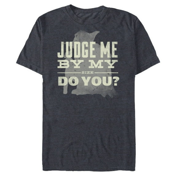 Star Wars Yoda Do or Do Not There is No Try - Short Sleeve Blended T-Shirt for Adults - Customized-Navy Heather