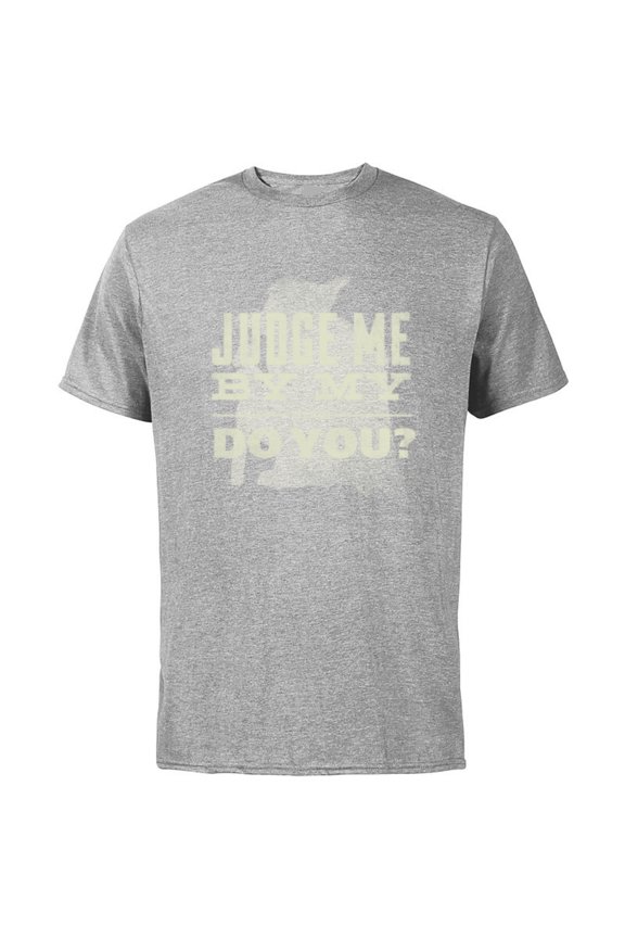 Yoda Do or Do Not There is No Try - Short Sleeve Cotton T-Shirt for Adults - Customized-Athletic Heather