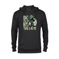 thumbnail image 1 of Star Wars Yoda Do or Do Not There is No Try Vintage Style - Pullover Hoodie for Adults - Customized-Black, 1 of 5