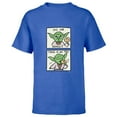 thumbnail image 1 of Star Wars Yoda Do or Donut There is No Try Funny - Short Sleeve T-Shirt for Kids - Customized-Royal, 1 of 5