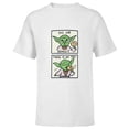 thumbnail image 1 of Star Wars Yoda Do or Donut There is No Try Funny - Short Sleeve T-Shirt for Kids - Customized-White, 1 of 5