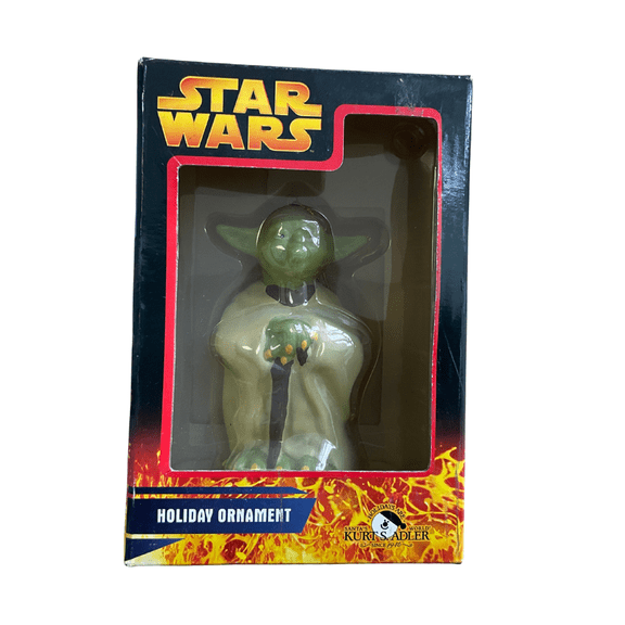 Star Wars Yoda Holiday Ornament by Kurt S. Adler Christmas Tree Decoration
