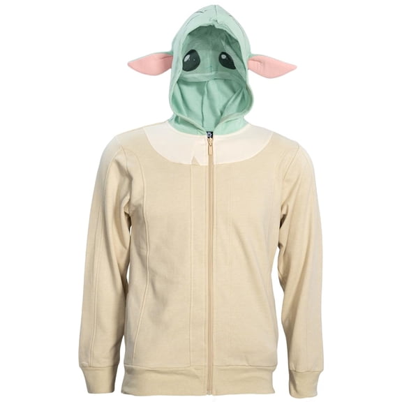 Star Wars Yoda Kids Boys Hoodie Mask with Ears Halloween Costume Cosplay