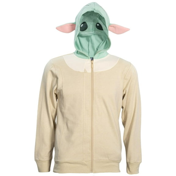 Star Wars Yoda Kids Boys Hoodie Mask with Ears Halloween Costume Cosplay