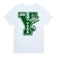 thumbnail image 1 of Star Wars - Yoda Letterman - Toddler And Youth Short Sleeve Tee, 1 of 5