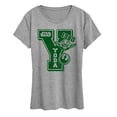 thumbnail image 1 of Star Wars - Yoda Letterman - Women's Short Sleeve Classic Fit Tee, 1 of 5