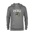 thumbnail image 1 of Star Wars Yoda Lightsaber Best Père La Fête des Pères - Pullover Hoodie for Adults - Customized-Athletic Heather, 1 of 5