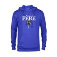 thumbnail image 1 of Star Wars Yoda Lightsaber Best Père La Fête des Pères - Pullover Hoodie for Adults - Customized-Royal, 1 of 5