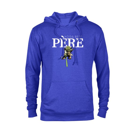 Star Wars Yoda Lightsaber Best Père La Fête des Pères - Pullover Hoodie for Adults - Customized-Royal