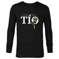thumbnail image 1 of Star Wars Yoda Lightsaber Best Tío Birthday Día del Padre - Long Sleeve T-Shirt for Men - Customized-Black, 1 of 5
