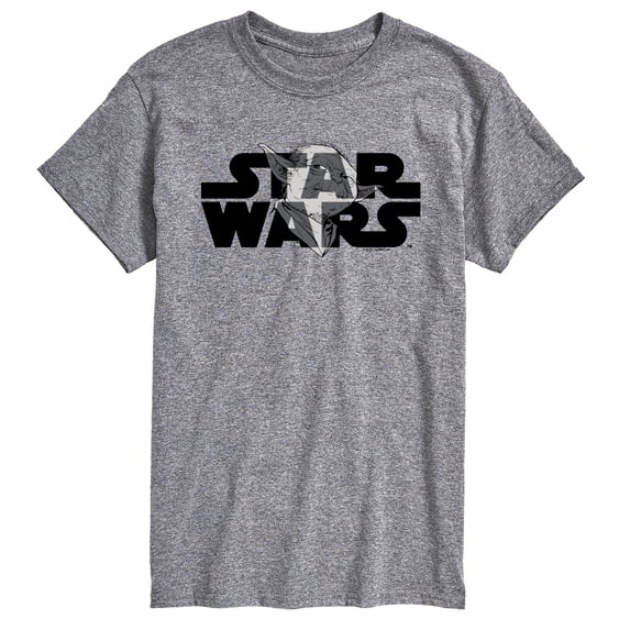 Star Wars - Yoda Logo - Men's Short Sleeve Graphic T-Shirt