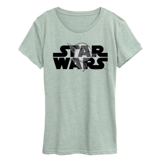 Star Wars - Yoda Logo - Women's Short Sleeve Graphic T-Shirt