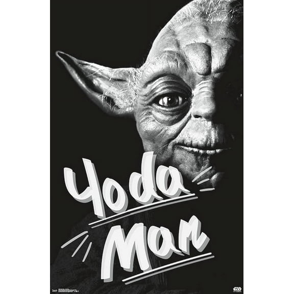Star Wars - Yoda Man Poster Print (22 x 34)