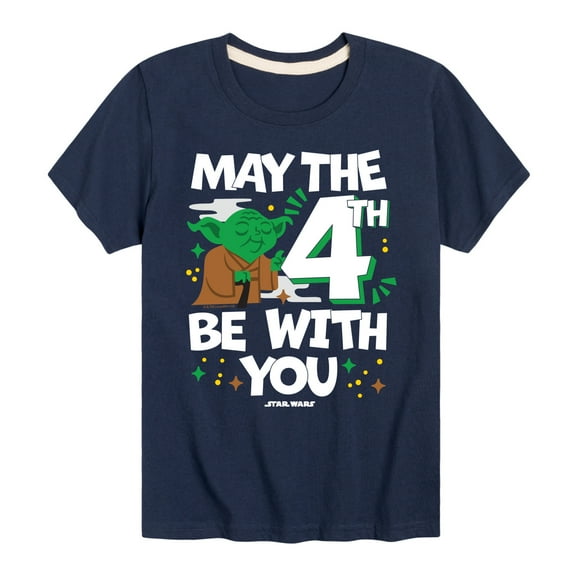 Star Wars - Yoda May The 4Th - Toddler And Youth Short Sleeve Tee
