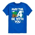 thumbnail image 1 of Star Wars - Yoda May The 4Th - Toddler And Youth Short Sleeve Tee, 1 of 5
