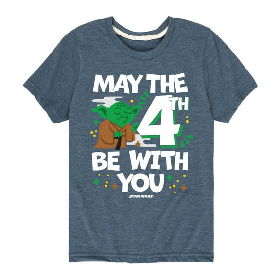 Star Wars - Yoda May The 4Th - Toddler And Youth Short Sleeve Tee