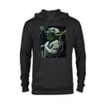 thumbnail image 1 of Star Wars Yoda Meditation on Dagobah Ralph McQuarrie - Pullover Hoodie for Adults - Customized-Black, 1 of 5