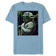 thumbnail image 1 of Star Wars Yoda Meditation on Dagobah Ralph McQuarrie - Short Sleeve Blended T-Shirt for Adults - Customized-Ocean Blue, 1 of 5